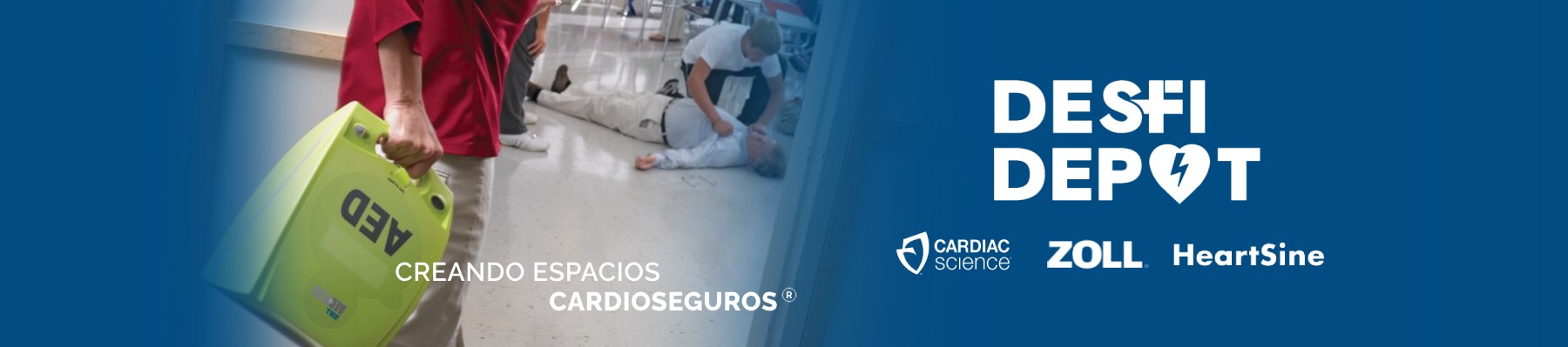 Desfi Depot, ayudando a México a crear espacios cardioseguros