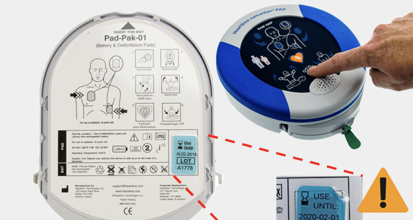 Desfi Depot - ¿Qué pasa con la caducidad de un electrodo para desfibrilador?