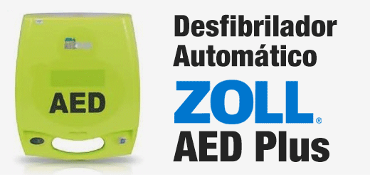 Desfibrilador automático ZOLL AED Plus DESFI DEPOT