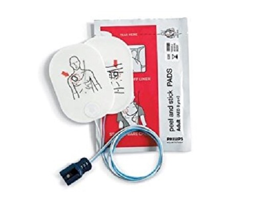 Philips FR / FR2 / FR2 + almohadillas de electrodos de repuesto para adultos