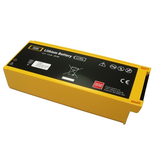  Kit de batería de AED de litio de repuesto Physio-Control LIFEPAK® 500