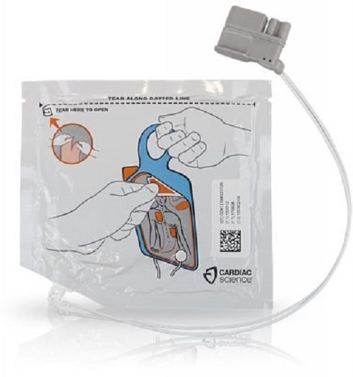  Cardiac Science Powerheart® G5 Electrodos de desfibrilación Intellisense pediátricos