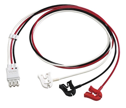  Cable ECG 3-Lead Grabber ICU para Philips HeartStart MRx / XL / XL + Monitor / Desfibriladores