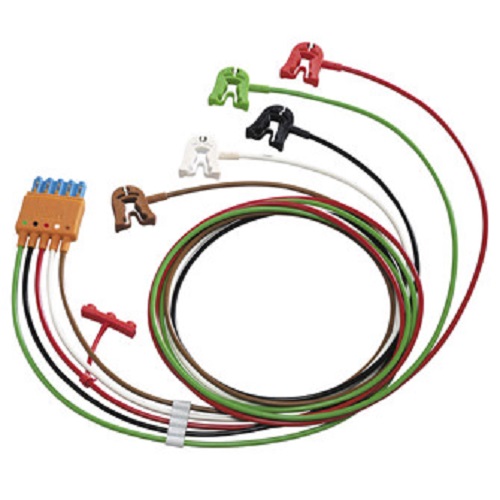 Cable de derivación de ECG de 5 derivaciones O para Philips HeartStart MRx / XL / XL + monitor / desfibriladores
