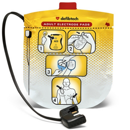 Electrodos para adultos para Defibtech Lifeline VIEW / ECG / PRO AED