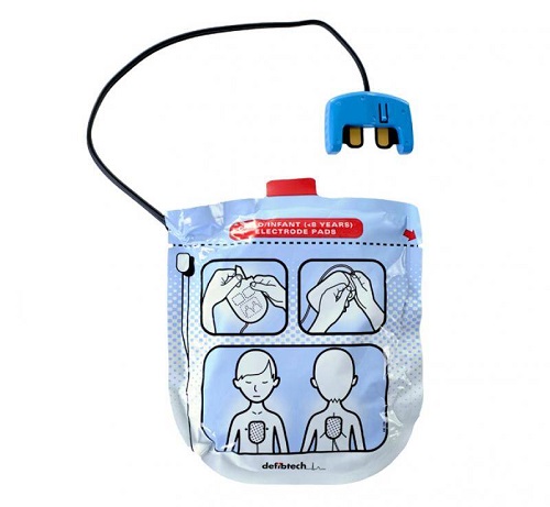 Electrodos pediátricos para Defibtech Lifeline VIEW / ECG / PRO AED
