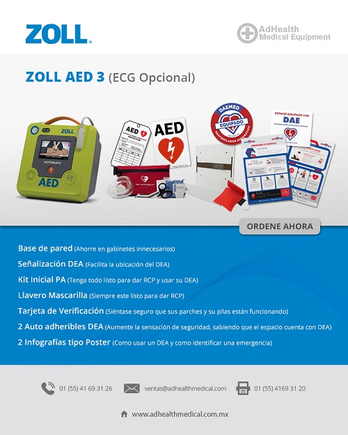  Paquete ZOLL® AED 3®