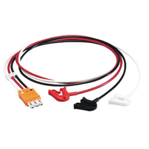 Cable ECG 3-Lead Grabber O para Philips HeartStart MRx / XL / XL + Monitor / Desfibriladores
