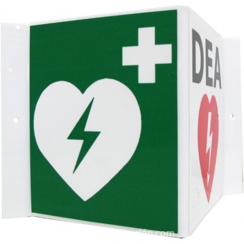 Respondedor Premium AED Muro de proyección de pared 