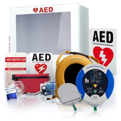 HeartSine samaritan PAD AED Paquete de valor para pequeñas empresas