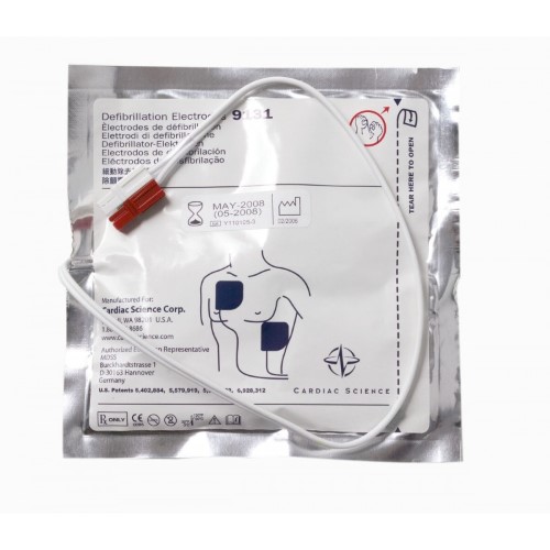 Cardiología Powerheart® AED G3 PRO Alfombra para electrodos de desfibrilación polarizada para adultos